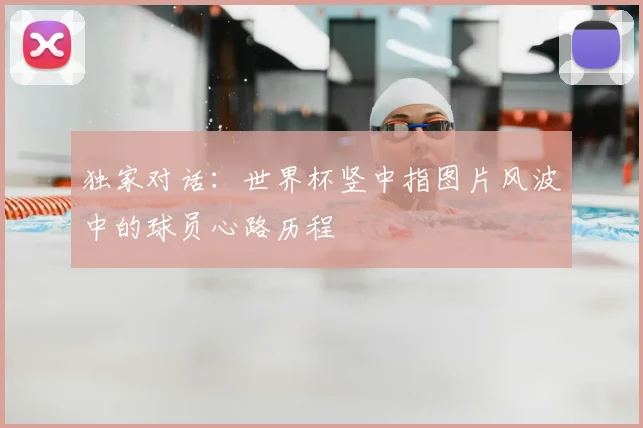 独家对话：世界杯竖中指图片风波中的球员心路历程